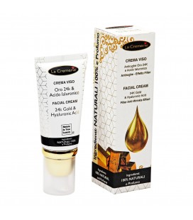 Crema Viso Oro 24k e Acido Jaluronico - La Cremerie