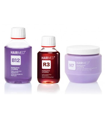 Trattamento RICOSTRUZIONE CHERATINA R3 Capelli Fragili Grossi- HAIRMED