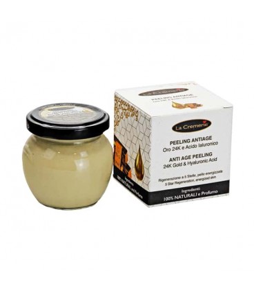 Peeling Viso ORO 24k e Acido Jaluronico - La Cremerie