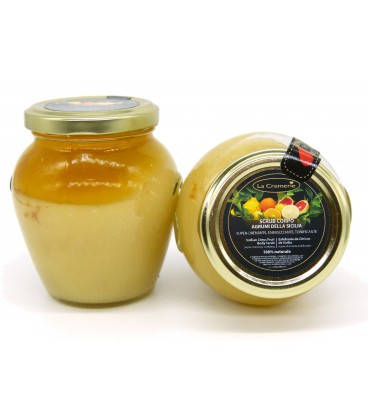 Scrub corpo Agrumi di Sicilia - Super Drenante, Energizzante, Tonificante - La Cremerie - 300gr