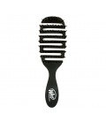 Flex Dry Shine Black - Spazzola Ovale Scioglinodi Nera - Wet Brush