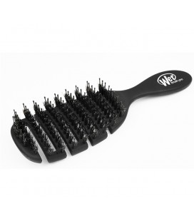 Flex Dry Shine Black - Spazzola Ovale Scioglinodi Nera - Wet Brush
