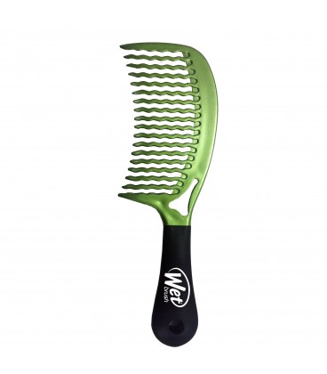 Detangle Comb Mermaid Green - Pettine Districante Nero - Wet Brush