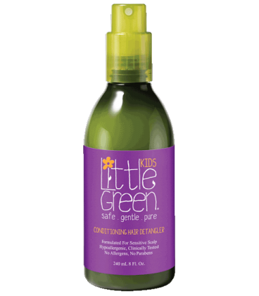 Little Green Cares Kids - Conditioning Hair Detangler - Balsamo Districante per Capelli - Ipoallergenico - 240ml