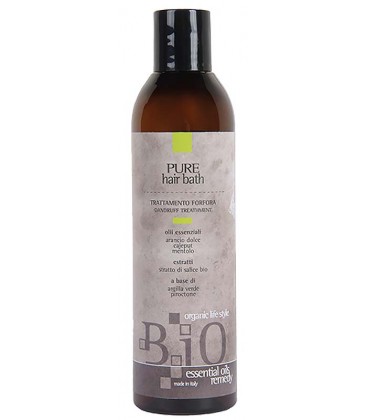B.iO Pure Hair Bath - Shampoo Trattamento Anti Forfora - BIO Sinergy Cosmetics