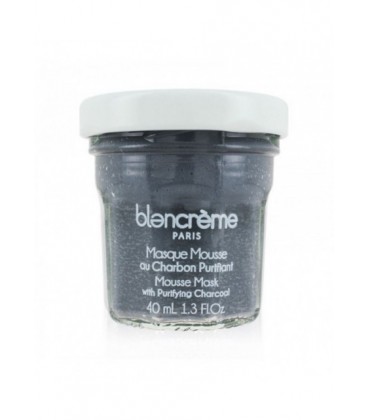 Maschera Viso Carbone Vegetale - Disintossicante - Blancrème - 40ml
