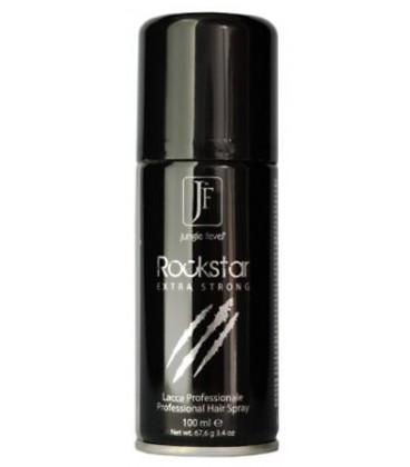 ROCKSTAR - Lacca Professionale Extra Strong - Formato Viaggio 100ml - Jungle Fever