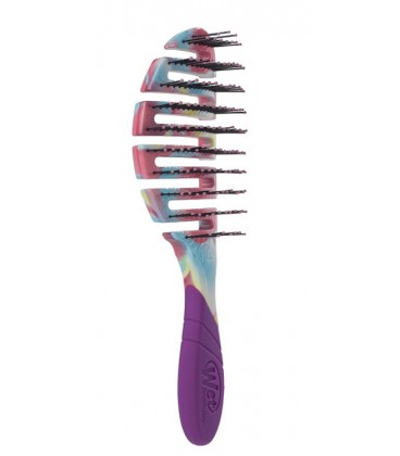Wet Brush Pro Flex Dry Fantastic Voyage Cosmic Bubbles - Spazzola Districante Delicata ideale per Asciugatura