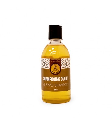 Shampoo naturale all'olio di semi neri di Aleppo - Alepeo - 350ml