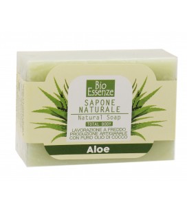 Sapone all'Aloe, Ideale per Dermatiti, Infiammazioni - Idratante - Adatto per tutto il corpo e per i capelli - Bio Essenze