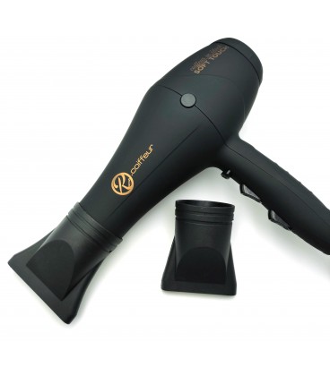 AsciugaCapelli Coiffeur In Black Soft Touch Phon - 2100W - Retrò Coiffeur
