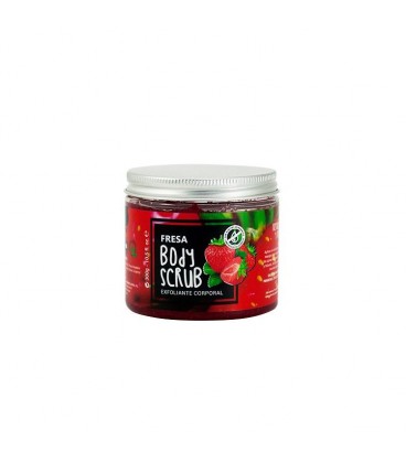 Scrub corpo artigianale alla fragola - 300gr - Bubbles Colors