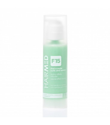 Crema Ricci F15, Crema Effetto Naturale per Ricci e Capelli Mossi Definiti e Morbidi - Hairmed -150 ml