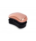 Spazzola Professionale Districante Delicata - Dessata - l'Originale - Senza Strattoni - Oro Rosa Metallizzato/Nero