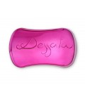 Spazzola Professionale Districante Delicata - Dessata - l'Originale - Senza Strattoni - Fucsia Metallizzato/Nero