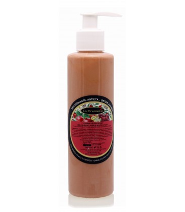 Crema detergente Melograno, Kiwi e Mosto d'Uva - Detossinante, Antietà - La Cremerie - 200ml