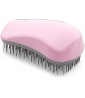 Spazzola Professionale Districante Delicata - Dessata - l'Originale - Senza Strattoni - Rosa - Argento