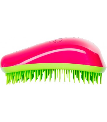 Spazzola Professionale Districante Delicata - Dessata - l'Originale - Senza Strattoni - Fuscia-Lime