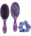 Set Regalo Spazzola Original Districante e Elastico Capelli – Swirl Style Set – Wet Brush