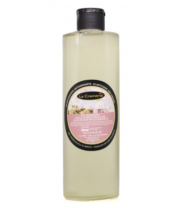 Olio massaggio Petali di Rosa e Bollicine - Elasticizzante, Antiossidante - La Cremerie