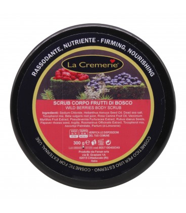 Scrub corpo Frutti di Bosco - Rassodante, Nutriente - La Cremerie