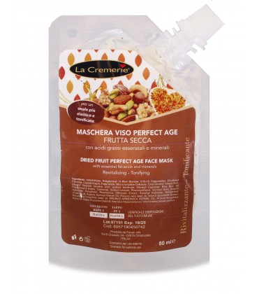 Maschera Viso Perfect Age Frutta Secca - Rivitalizzante, Tonificante - 80ml - La Cremerie