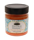 Candela da massaggio Seta e Rosa di Damasco - Rigenerante, Decontratturante - La Cremerie - 200ml
