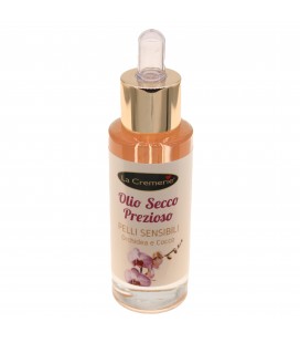Gocce di Olio Secco Prezioso, Pelli Sensibili, Orchidea e Cocco - 30 ml - La Cremerie