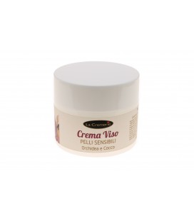 Crema Viso, Pelli Sensibili, Orchidea e Cocco - La Cremerie - 50ml