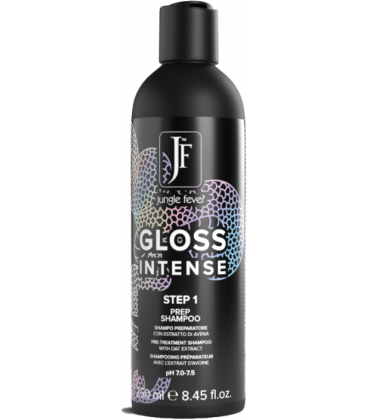 Gloss Intense Prep Shampoo - Trattamento Laminazione - Step 1 - Capelli a Specchio - 250 ml - Jungle Fever