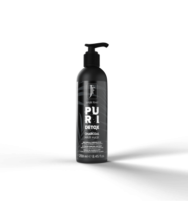 Puri Detox Charcoal Hair Mask - Al Carbone Attivo - Purificante e Detossinante - 250 ml - Jungle Fever