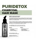 Puri Detox Charcoal Hair Mask - Al Carbone Attivo - Purificante e Detossinante - 250 ml - Jungle Fever