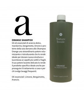 Shampoo Nature Inside Orange per capelli sottili e fini Volumizzante– Naturalmente – 1000ml