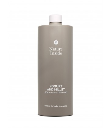 Conditioner Nature Inside Yogurt e Miglio - balsamo capelli trattati, danneggiati, secchi, opachi – Naturalmente – 1000ml