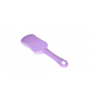 Spazzola Professionale Districante Delicata - Con Manico Viola - Dessata - l'Originale - Senza Strattoni