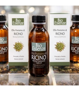 Olio di Ricino 125ml puro al 100% Spremuto a freddo - BioEssenze